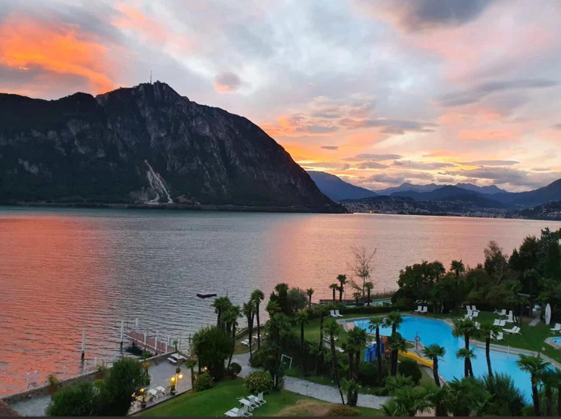 Holiday On The Lake Lugano 6 Bissone Ngoại thất bức ảnh